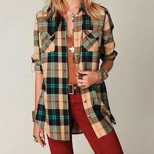 We The Free Flannel Tunic